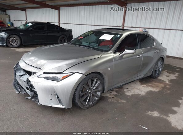 JTHGZ1B25M5044169 2021 LEXUS IS 350 Gray 