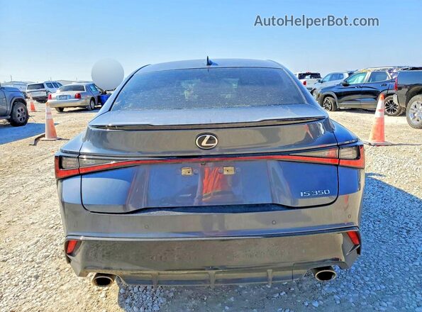 JTHGZ1B25N5057473 2022 LEXUS IS Gray უკანა ხედი