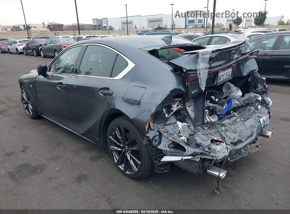 JTHGZ1B26M5045007 2021 LEXUS IS 350 Gray Հետևի ձախ