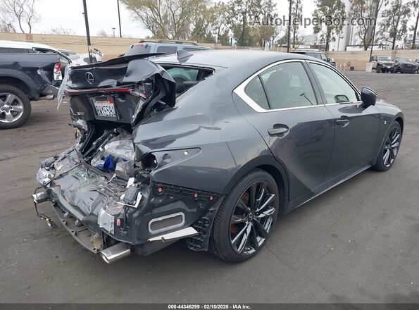 JTHGZ1B26M5045007 2021 LEXUS IS 350 Gray Հետևի աջ