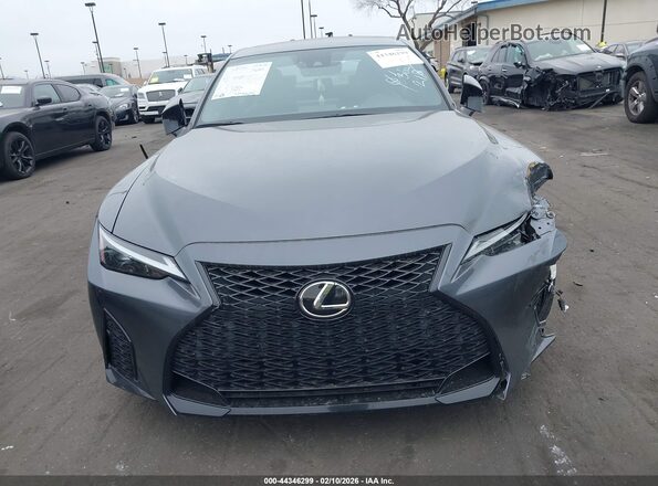 JTHGZ1B26M5045007 2021 LEXUS IS 350 Gray Սալոնի հետևի տեսք