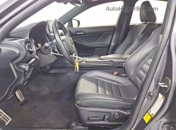 JTHGZ1B26P5060529 2023 LEXUS IS Gray Вид салону спереду