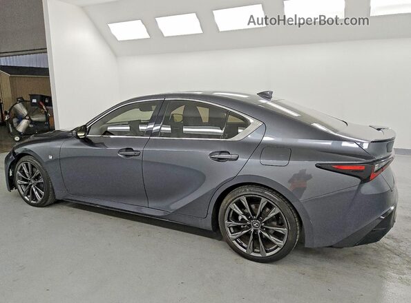 JTHGZ1B26P5060529 2023 LEXUS IS Gray Задня ліва чверть
