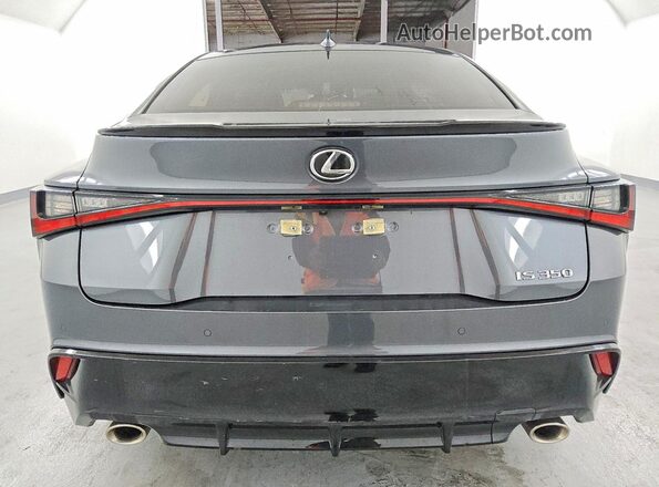 JTHGZ1B26P5060529 2023 LEXUS IS Gray Вид ззаду