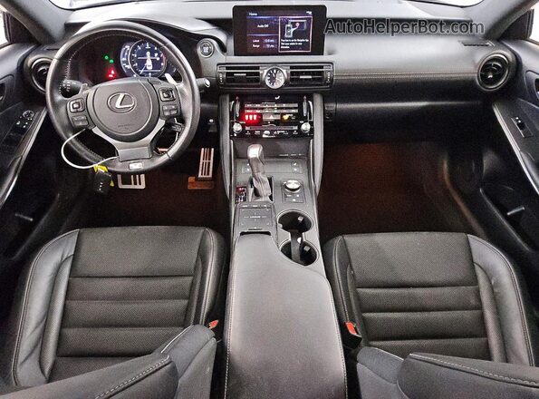 JTHGZ1B26P5060529 2023 LEXUS IS Gray Вид панелі приладів