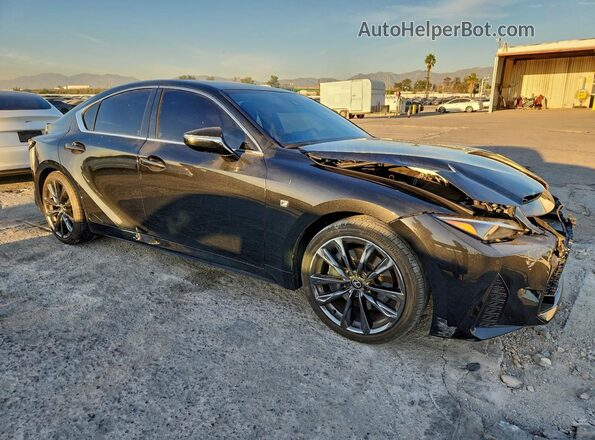JTHGZ1B26R5078774 2024 LEXUS IS Charcoal Передня права чверть