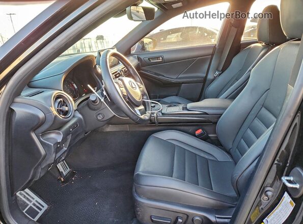 JTHGZ1B26R5078774 2024 LEXUS IS Charcoal Вид салону спереду