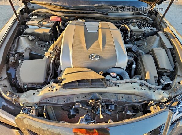 JTHGZ1B26R5078774 2024 LEXUS IS Charcoal Вид задньої частини салону