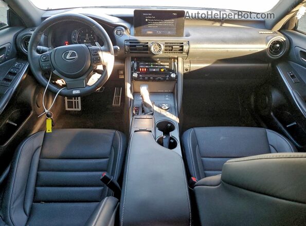 JTHGZ1B26S5087769 2025 LEXUS IS Gray Vista del salpicadero