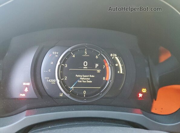 JTHGZ1B26S5087769 2025 LEXUS IS Gray Vista del cuadro de instrumentos