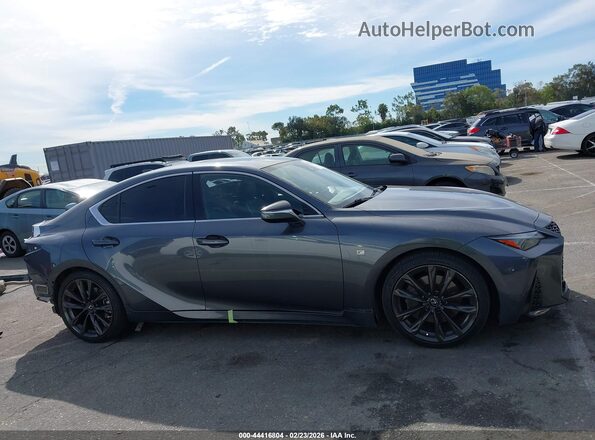 JTHGZ1B27M5044173 2021 LEXUS IS 350 Gray Widok wnętrza 360 stopni