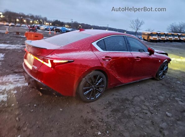 JTHGZ1B27M5045503 2021 LEXUS IS Red 