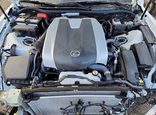 JTHGZ1B28R5079764 2024 LEXUS IS White Սալոնի հետևի տեսք