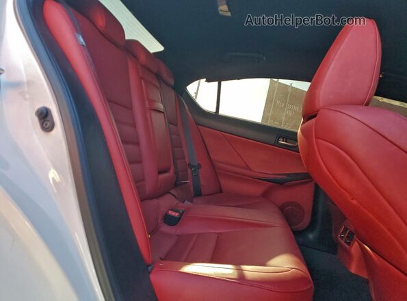 JTHGZ1B29M5041341 2021 LEXUS IS White Rear seats view