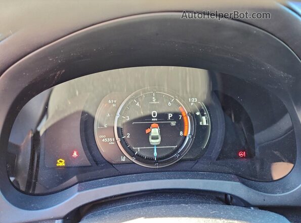 JTHGZ1B2XM5040294 2021 LEXUS IS Blue ხელსაწყოთა პანელის ხედი