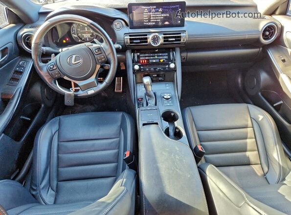JTHGZ1B2XM5040294 2021 LEXUS IS Blue წინა პანელის ხედი