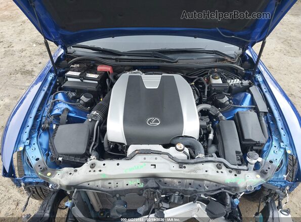 JTHGZ1B2XR5072122 2024 LEXUS IS 350 Синий Вид сзади