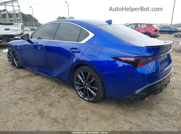 JTHGZ1B2XR5072122 2024 LEXUS IS 350 Синий Задняя левая четверть
