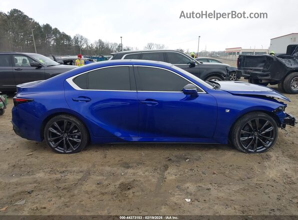 JTHGZ1B2XR5072122 2024 LEXUS IS 350 Синий Панорамный вид салона 360°