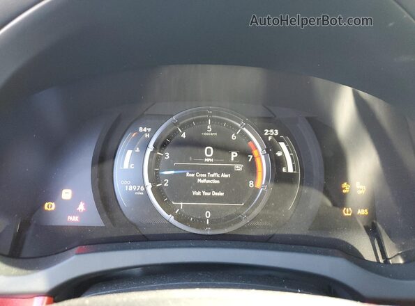 JTHGZ1B2XS5083112 2025 LEXUS IS Charcoal Instrument cluster view