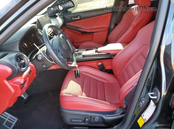 JTHGZ1B2XS5083112 2025 LEXUS IS Charcoal Front interior view