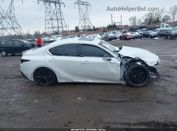 JTHGZ1E20R5035382 2024 LEXUS IS 350 White სალონის 360-გრადუსიანი ხედი