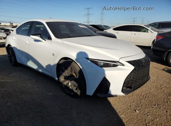 JTHGZ1E21N5026183 2022 LEXUS IS White Przód prawy