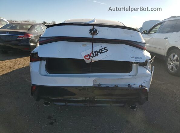 JTHGZ1E21N5026183 2022 LEXUS IS White Widok z tyłu