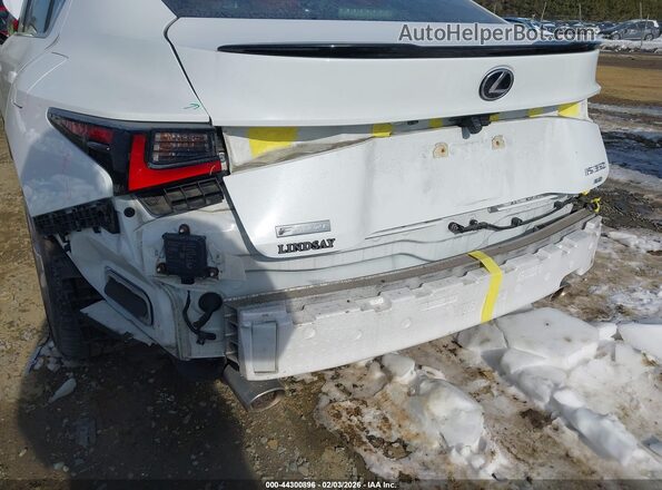 JTHGZ1E24M5022319 2021 LEXUS IS 350 Белый Вид спереди