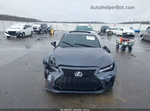 JTHGZ1E24R5035403 2024 LEXUS IS 350 Gray Vista del salpicadero