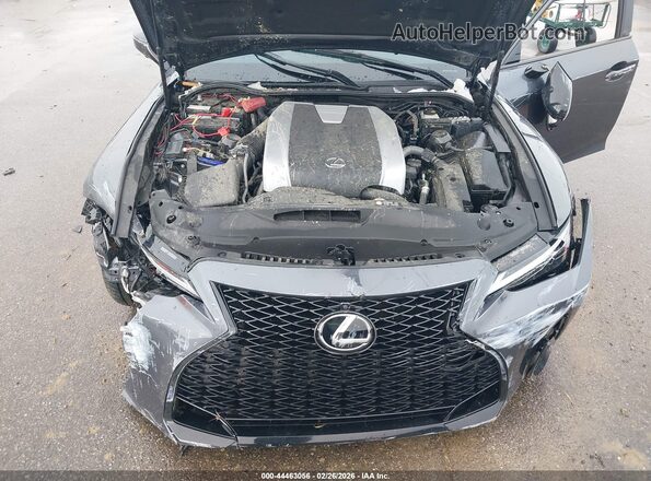 JTHGZ1E24R5035403 2024 LEXUS IS 350 Gray Vista trasera