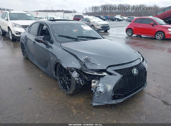 JTHGZ1E24R5035403 2024 LEXUS IS 350 Gray Vista frontal