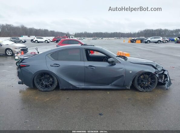 JTHGZ1E24R5035403 2024 LEXUS IS 350 Gray Vista del cuadro de instrumentos