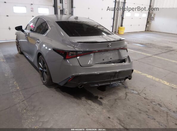 JTHGZ1E26R5036052 2024 LEXUS IS 350 Gray Задня ліва чверть