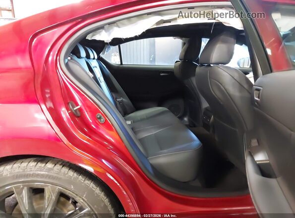 JTHGZ1E26R5036858 2024 LEXUS IS 350 Red Vista de la etiqueta del VIN