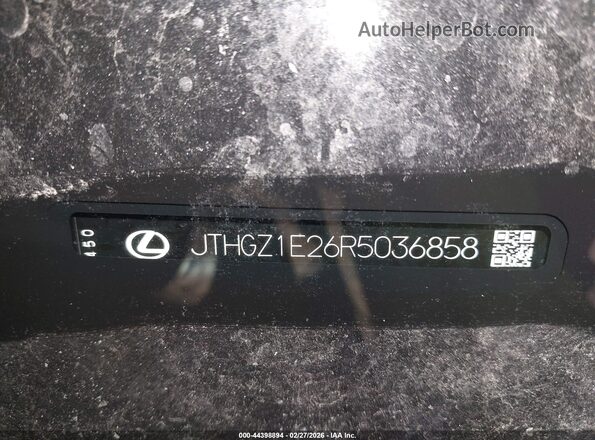 JTHGZ1E26R5036858 2024 LEXUS IS 350 Red 