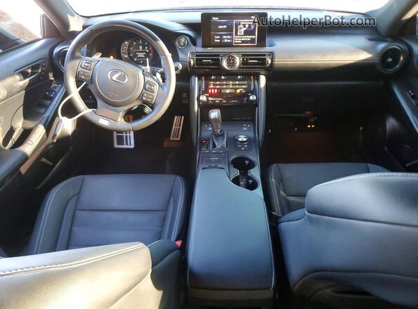 JTHGZ1E26S5039460 2025 LEXUS IS Black Вид панелі приладів