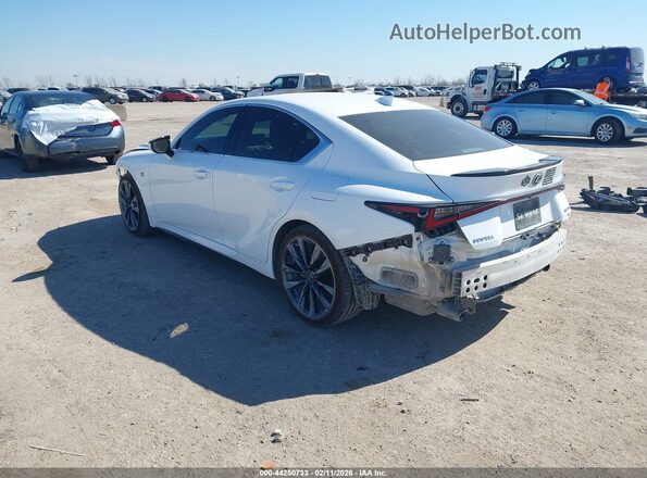 JTHGZ1E28R5035422 2024 LEXUS IS 350 White Задня ліва чверть
