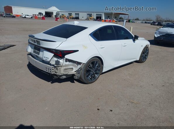 JTHGZ1E28R5035422 2024 LEXUS IS 350 White Задня права чверть
