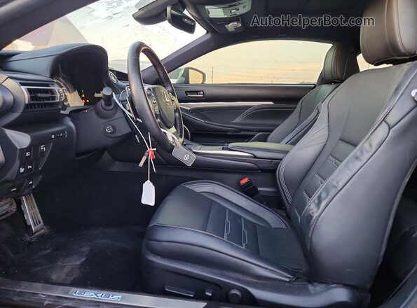 JTHGZ5BC2L5022564 2020 LEXUS RC Red Вид салону спереду