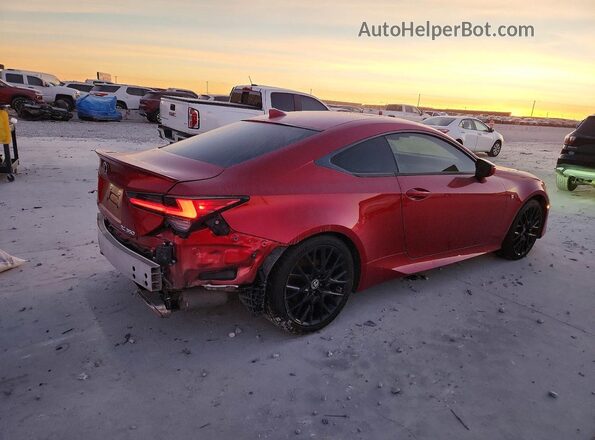 JTHGZ5BC2L5022564 2020 LEXUS RC Red Задня права чверть