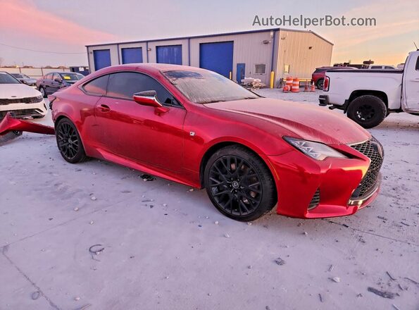 JTHGZ5BC2L5022564 2020 LEXUS RC Red Передня права чверть