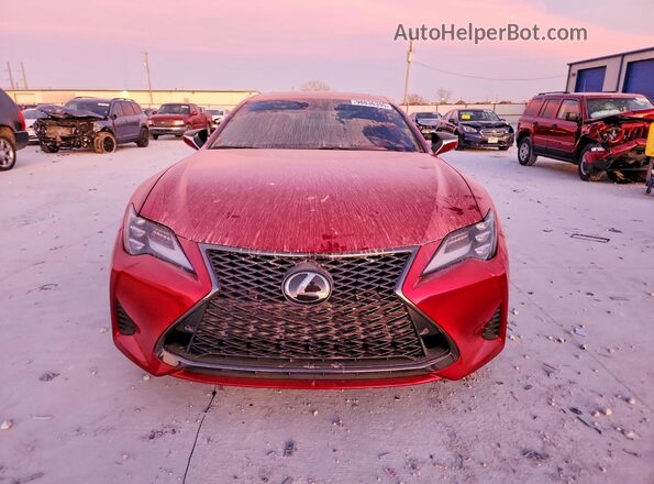 JTHGZ5BC2L5022564 2020 LEXUS RC Red Вид спереду