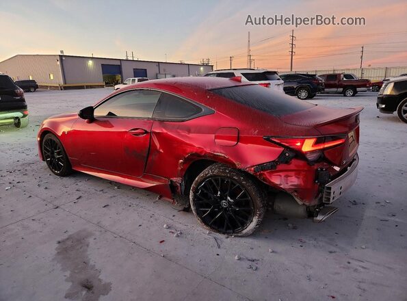 JTHGZ5BC2L5022564 2020 LEXUS RC Red Задня ліва чверть