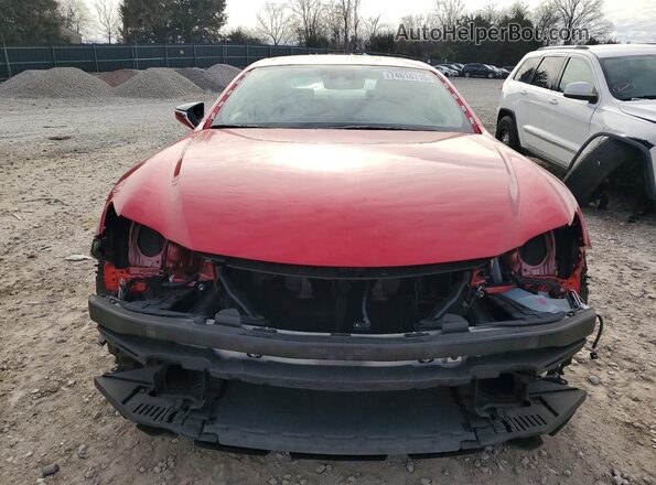 JTHGZ5DC2M5010672 2021 LEXUS RC Red წინა ხედი