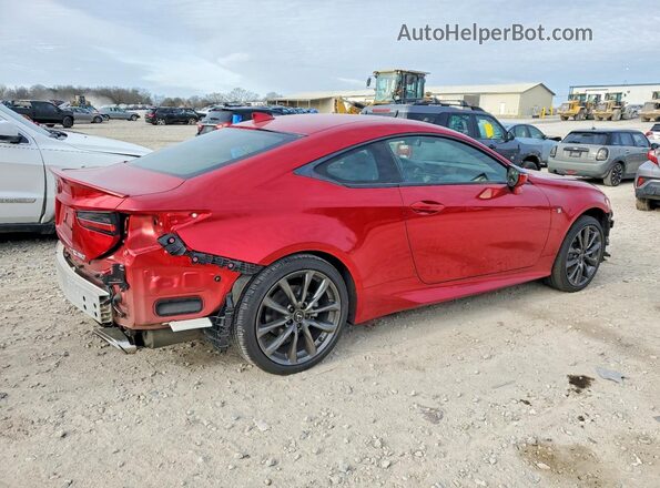JTHGZ5DC2M5010672 2021 LEXUS RC Red უკანა მარჯვენა