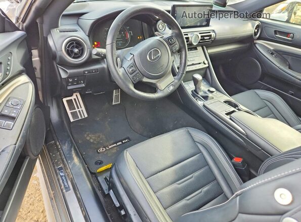JTHGZ5DC6P5012218 2023 LEXUS RC Silver Vista del salpicadero