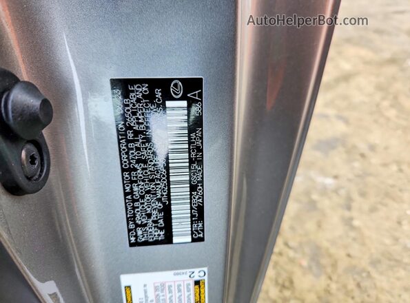 JTHGZ5DC6P5012218 2023 LEXUS RC Silver Vista del compartimento del motor