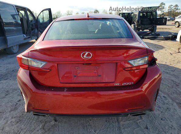 JTHHA5BC0H5005426 2017 LEXUS RC Red 