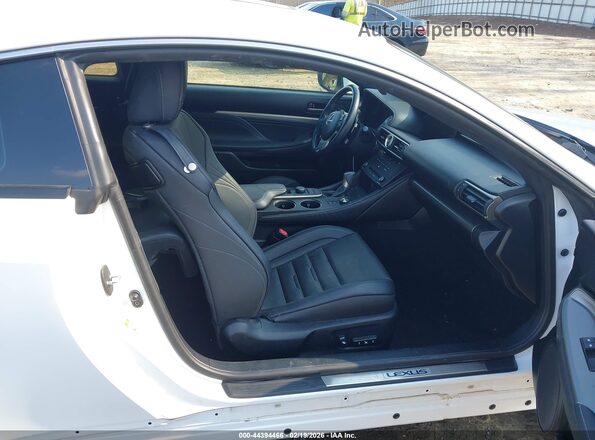 JTHHA5BC2G5003983 2016 LEXUS RC 200T White წინა სალონის ხედი